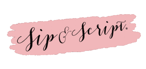 Lettering Calligraphy Sticker by sipandscript