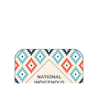 First Nations Pattern Sticker by pipikwan pêhtâkwan