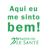 InstitutoLeSante bem-estar fazer o bem instituto le santé institutolesante Sticker