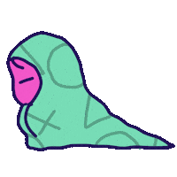 Sleepy Good Morning Sticker