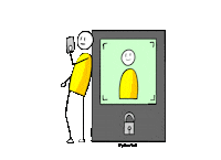 Matching Visual Thinking Sticker by Curious Piyuesh