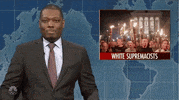 snl snl weekend update michael che Â saturdayÂ night live GIF
