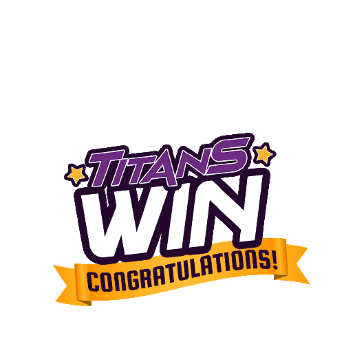 chocomuchoph giphyupload congratulations titans cmft Sticker