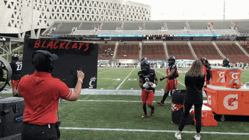 College Football Celebration GIF by Cincinnati Bearcats