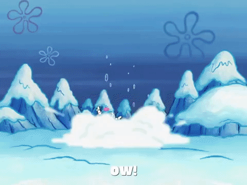 season 8 frozen face-off GIF by SpongeBob SquarePants