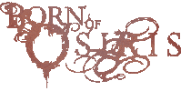 born of osiris logo Sticker by Sumerian Records