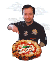Pizza Restaurant Sticker by Chef Tony Bethesda