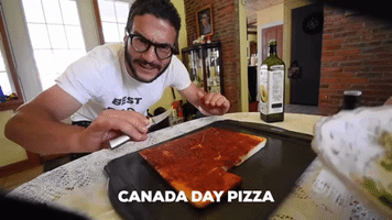 CANADA DAY PIZZA!!!
