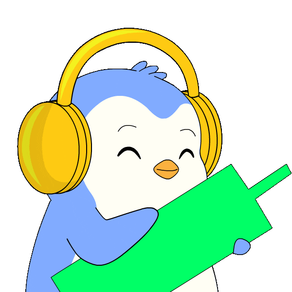 Crypto Penguin Sticker by Pudgy Penguins