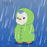 Sad Rainy Day GIF by Pudgy Penguins