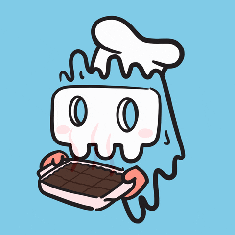 ghostboylives fun chef cook baking GIF