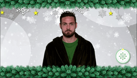 Celtic Fc Christmas GIF by Celtic Football Club