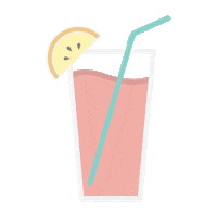 Summer Drink Sticker