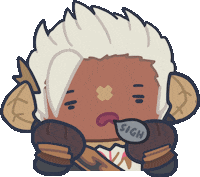 Final Fantasy 14 Sigh Sticker by Ng Khai Hong
