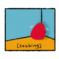 Sad Face Sticker