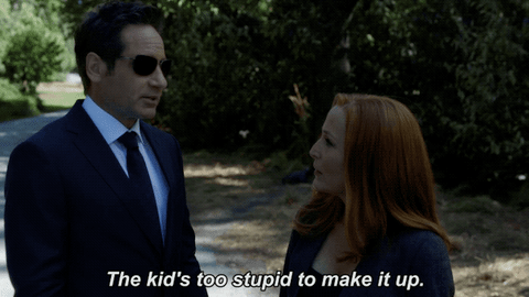 scully mulder GIF by The X-Files