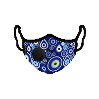 eye mask Sticker