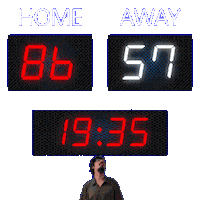 57 Away Sticker