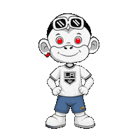 La Kings Sticker by Zhot