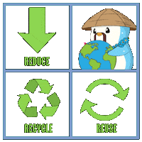 Penguin Reduce Sticker by Pudgy Penguins