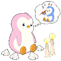 Girl Sobbing Sticker by Pudgy Penguins