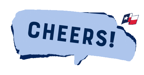 Cheers Sticker by Lone Star Texas Grill