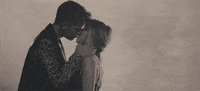 black and white love GIF