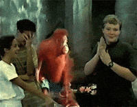 Green Screen Kiss GIF