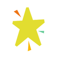 Star Sparkle Sticker by Better Nature