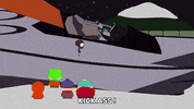 eric cartman boat GIF by South Park 
