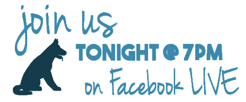 Join Us Facebook Live Sticker by Big Dog Ranch Rescue
