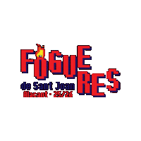 FFSJ fogueres pixelfogueres ffsj fogueres26 Sticker