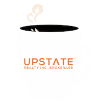 Mug Coffe Sticker by Upstate Realty Inc.