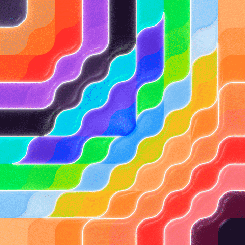 Rainbow Loop GIF by Toke