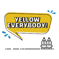 stmdesigntheunique smile hello hi yellow Sticker