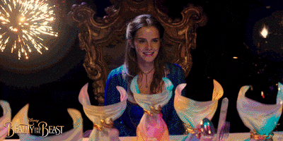 Emma Watson Party GIF by Walt Disney Records