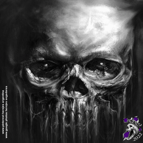 herejes giphyupload skulls GIF