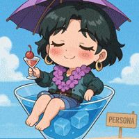 Leisure Time Chibi GIF by Persona