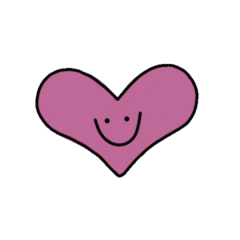leximae heart smiley heart Sticker