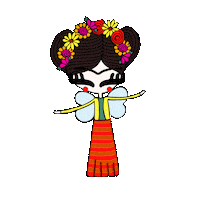 frida kahlo love Sticker