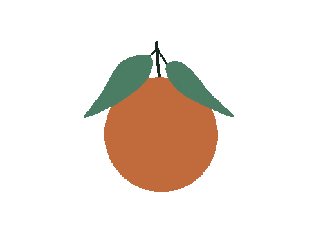 Citrus Sinasappel Sticker by Studio Paper