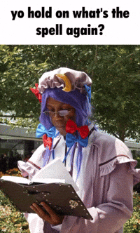 Book Patchouli GIF