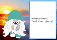 Gnome Sunrise GIF