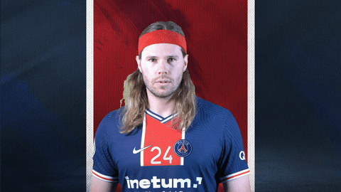 Mikkel Hansen Sport GIF by Paris Saint-Germain Handball