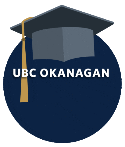 Graduation Grad Sticker by UBC's Okanagan campus