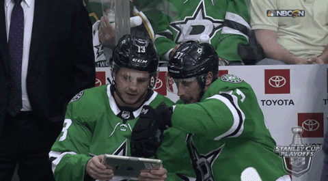 talking ice hockey GIF by NHL