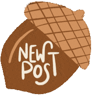 Post Fall Sticker by littleevergreenco