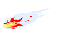 CreateDrop star shooting strike meteor Sticker