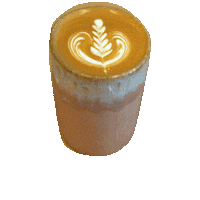 Barista Cappuccino Sticker by Rum Baba coffeeroasters