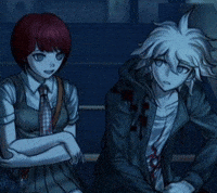 Visual Novel Nagito GIF